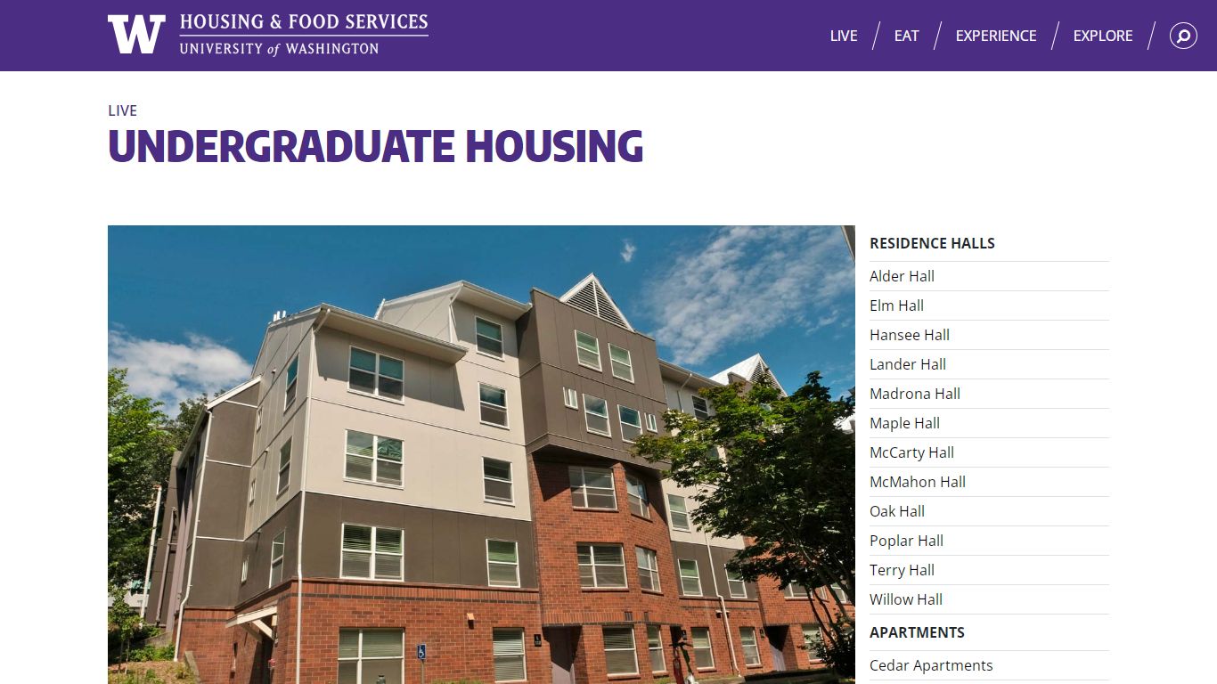 Stevens Court FH - UW HFS